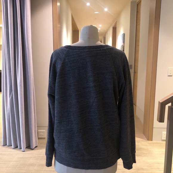 J. Crew Sweatshirt w/ Rhinestone Embellishments 💖 - Picture 3 of 5